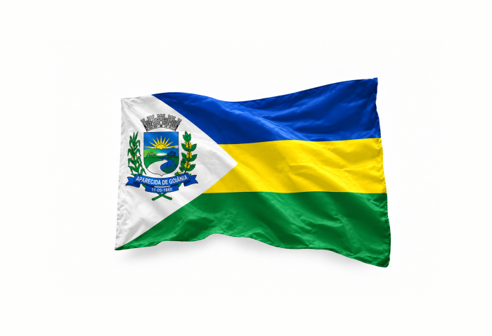 Bandeira de Aparecida de Goiânia-GO
